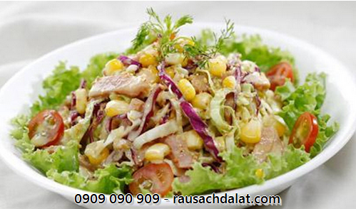 Salad trộn có cách làm rất đơn giản